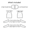 Black Rhinestone 8 pc. Kit - Image 3