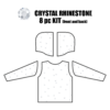 Crystal Rhinestone 8 pc. Kit - Image 2