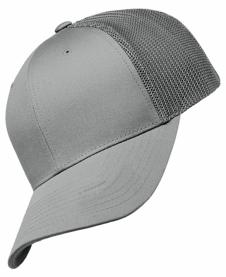 6 Panel Curved Brim Trucker