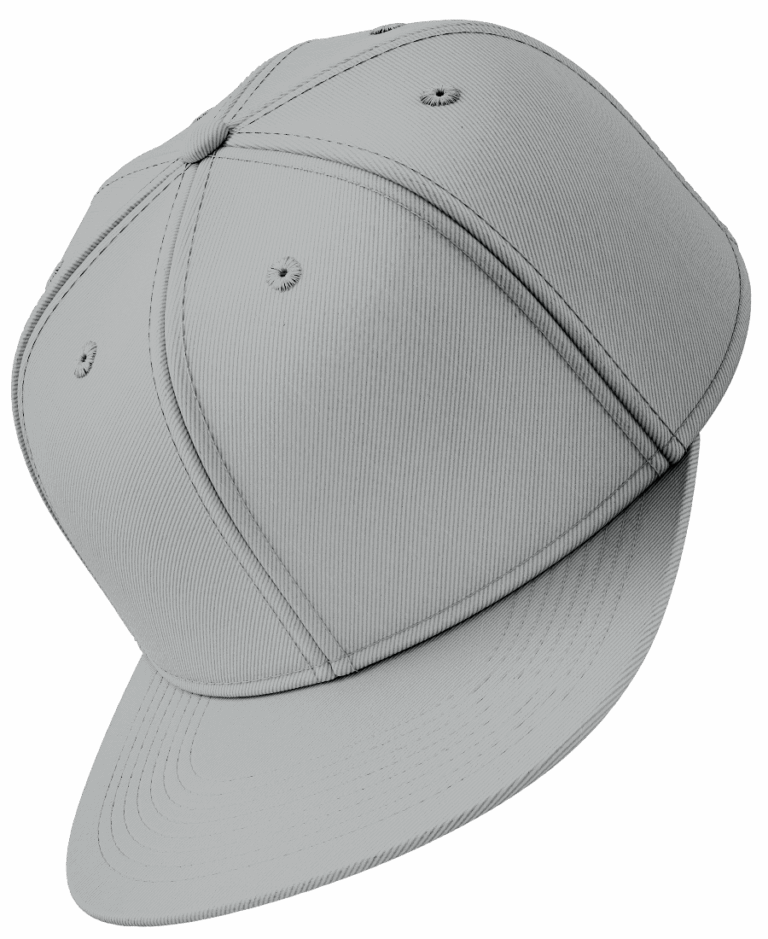 6 Panel Flat Brim