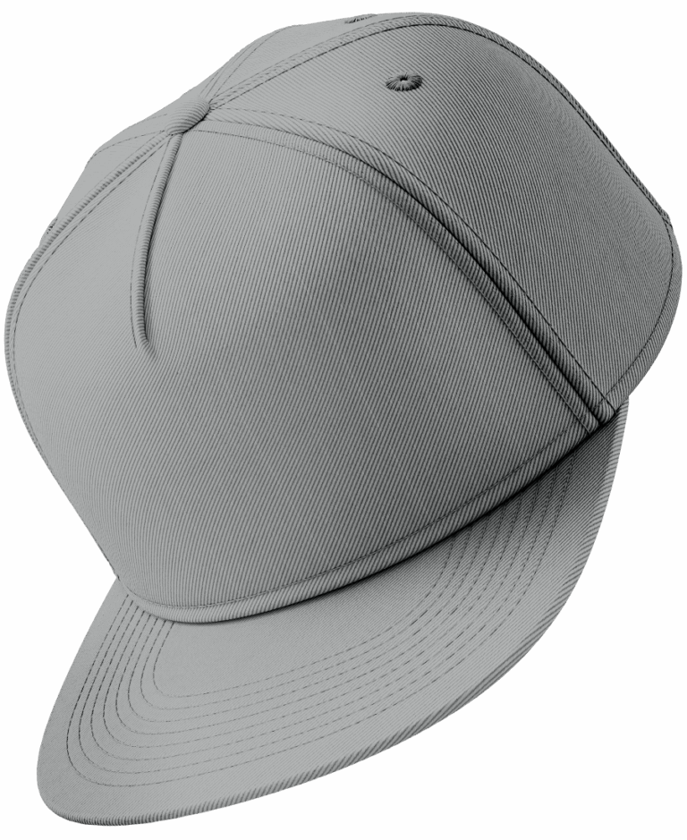 5 Panel Flat Brim