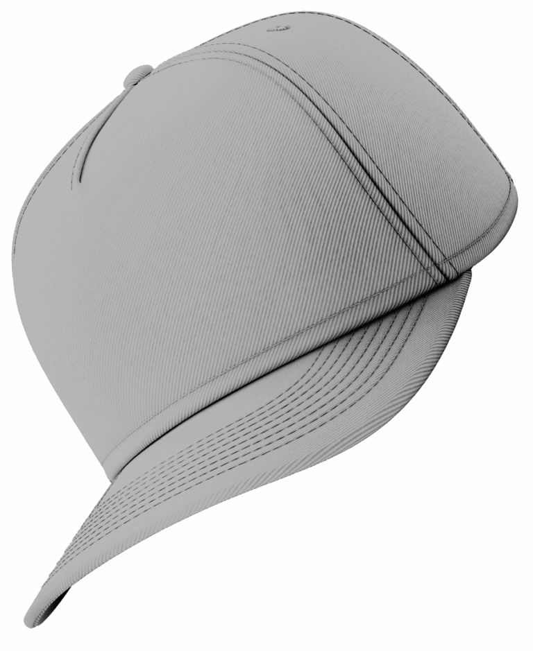 5 Panel Curved Brim